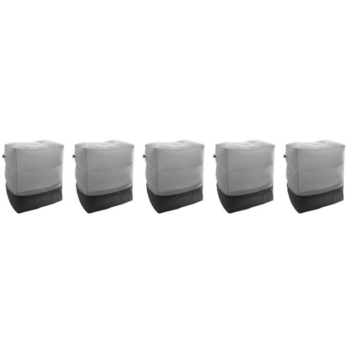 5 Sets Aufblasbare Matte Reise-Fußkissen Beinkissen Zum Schlafen Reisen - Bild 12 von 12
