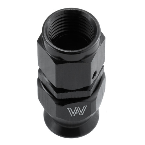 AN 6 AN6 Straight Compression Swivel Stealth Black Hose Fitting UK NEW