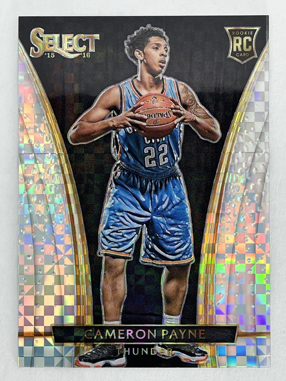 2015-16 Panini Select Cameron Payne Courtside Silver Prizm #202 Rookie RC Bucks