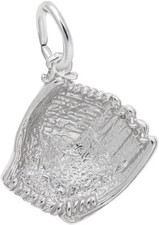10K or 14K Gold Baseball Glove Charm by Rembrandt