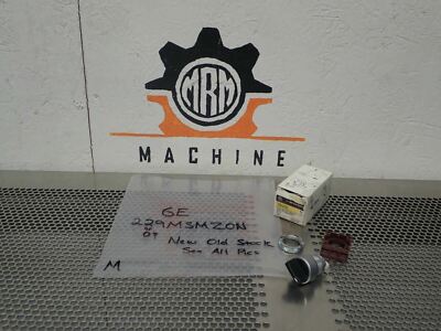 General Electric 229MSMZON Knob Selector Switch Black New Old Stock
