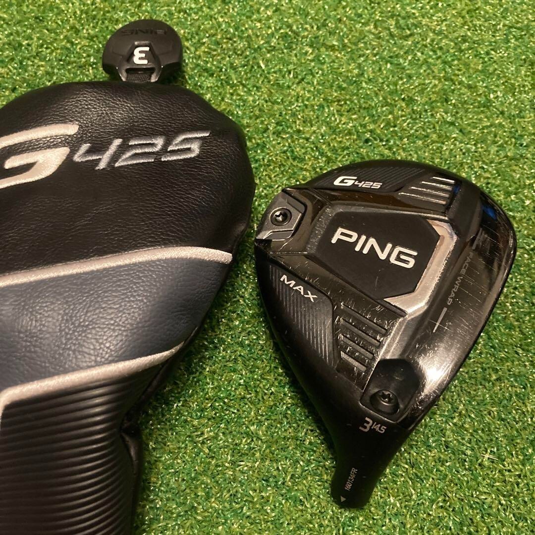 PING G425 MAXフェアウェイウッド 3W ヘッドのみ 14.5° Ping G425 MAX Fairway Wood 3W 14.5deg RH Right-Handed with