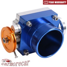 Universal 80mm 3.15 Blue Throttle Body Intake Manifold Performance High Flow Universal 80mm 3.15 Blue Throttle Body Intake Manifold Performance High Flow