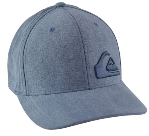 Quiksilver Surf Style Final Wave Logo Blue Flex FIt Mütze - Bild 3 von 8