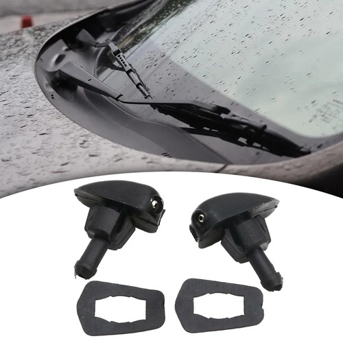 2-Piece Windshield Washer Nozzle Replacement For Buick Regal & Chevrolet Cruze | Direct Fit 13390451, 84011259