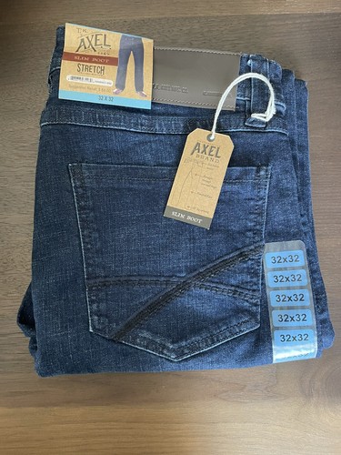 NEW TK Axel Jeans Men's 32x32 Slim Boot 
