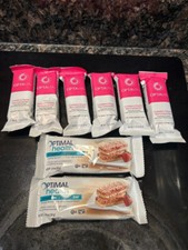 Optavia 6 Cranberry Honey Nut Granola;  2 Strawberry Yogurt Bars All Not Expired