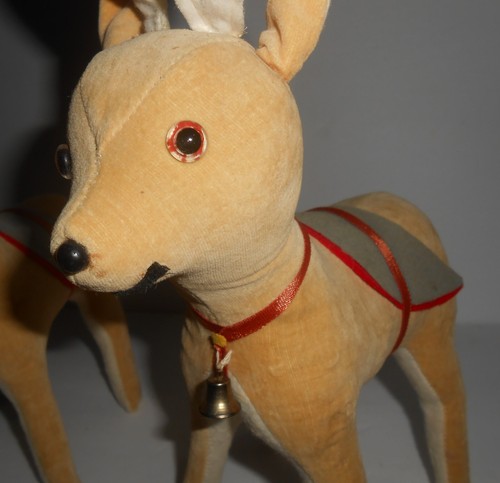 Vintage Felt Deer - Set of 2, Made in Japan - Picture 14 of 16