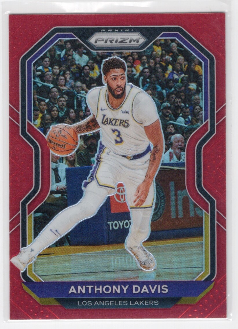 2020-2021 Panini Prizm Red Anthony Davis #/299