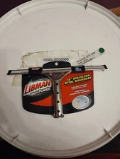 Libman High Power 12 Inch Stainless Steel Heavy Duty Rubber Squeegee Flexible