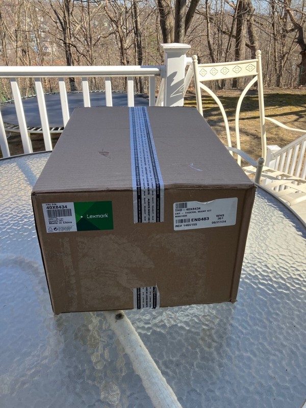 BRAND NEW GENUINE LEXMARK 40X8434 FUSER MAINTENANCE KIT for M3150 MS610de