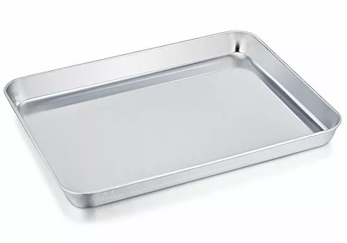 New Mini Oven Tray Stainless Steel Small Baking Tray Easy Clean Dishwasher  Safe