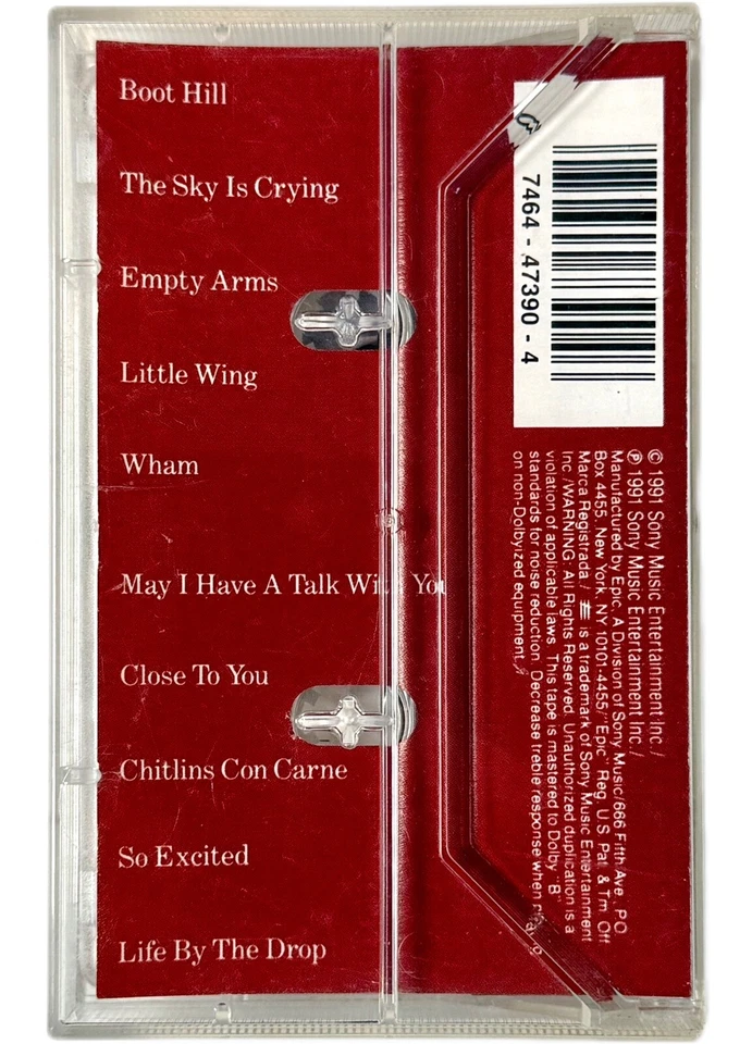 STEVIE RAY VAUGHAN and Double Trouble The Sky Is Crying Cassette Tape 1991 Sony - Image 2 of 4