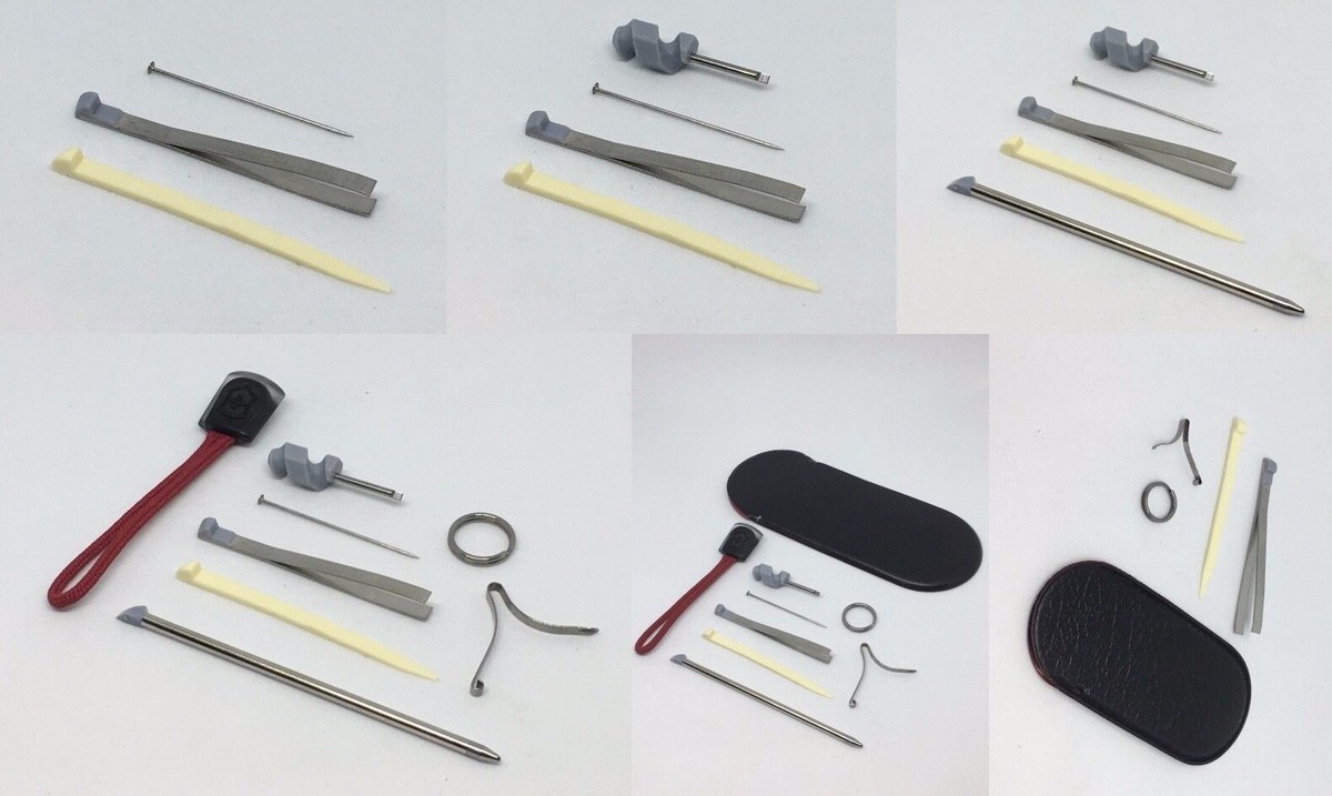 Victorinox Swiss Army Knife Tweezers Toothpicks Pen Lanyard