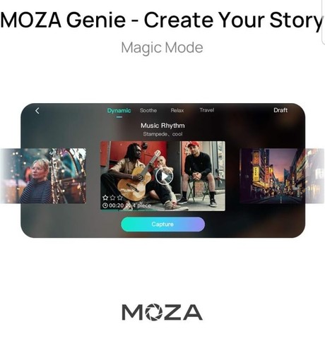 MOZA Mini MX Gimbal Stabilizer 3-Axis Mobile Handheld Stabilizer for Smartphone - Picture 8 of 12