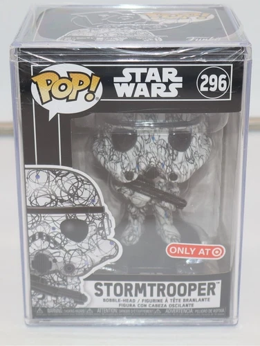 Funko Pop! Star Wars Art Series #296 Stormtrooper - Target - - NEW - 