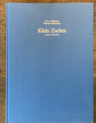 Kunstverlag Weingarten ° ETA Hoffmann + Friedrich Hechelmann ° Klein Zaches EA