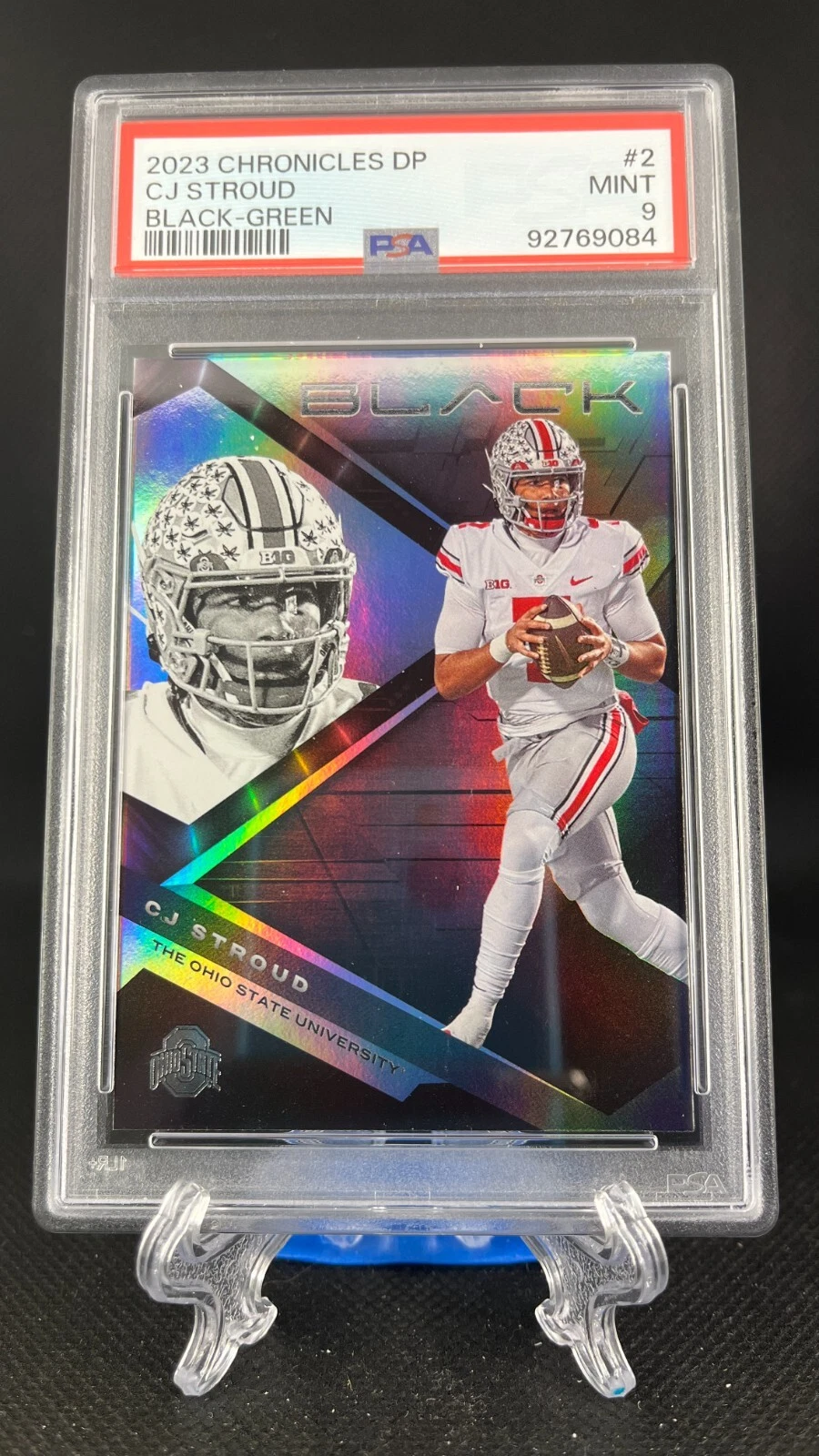 CJ Stroud Panini Chronicles Draft Picks Black #2 Green