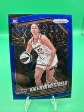 2025 Panini Prizm WNBA Kathryn Westbeld #29 Rookie Blue Velocity Mystics