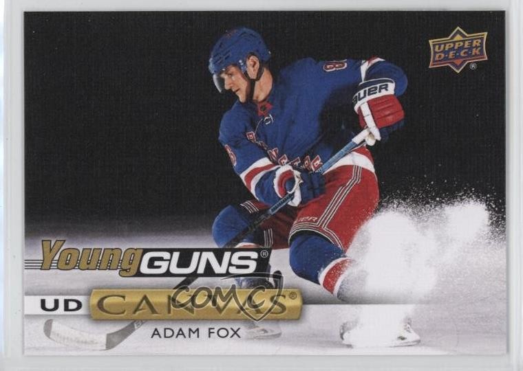 2019-20 Upper Deck UD Canvas Young Guns Adam Fox #C97 5xh