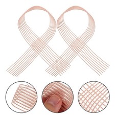 4Pcs Ballet Pointe Shoe Elastic Bands Pink Durable Ribbon for Dancers