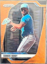 2025 Panini Prizm #69 Orange Pulsar Prizm Connor Norby /399