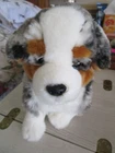 TEDDY HERMANN AUSTRALIAN SHEPHERD PUPPY DOG 12" PLUSH