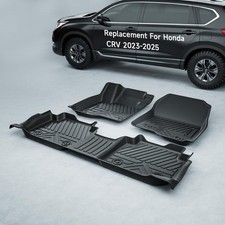 TPE All-Weather Floor Mats for Honda CR-V 2023 2024 2025 2026 Custom Fit Heavy