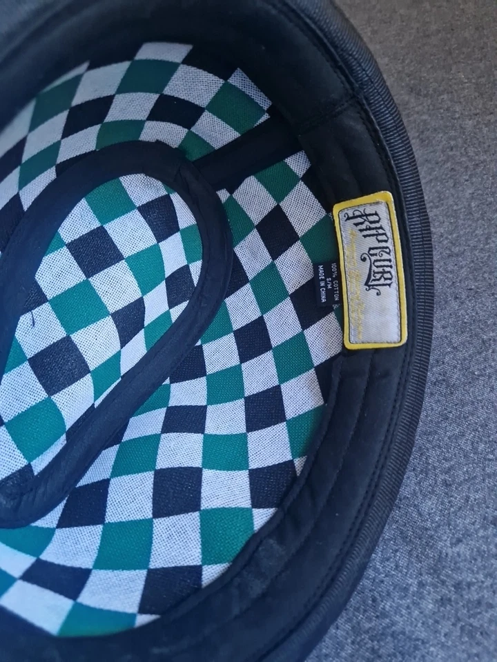 Rip Curl Herren Hut Gr S/M Schwarz Grau - Bild 3 von 4