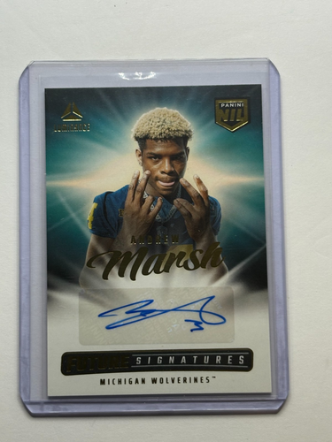 2025 Luminance NIL Gold Future Signatures Andrew Marsh Auto #NIL-AMH