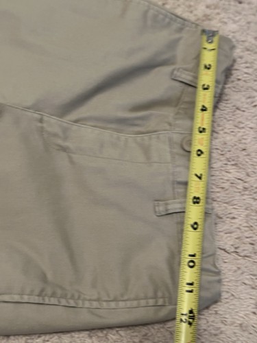 Cat & Jack straight Pants 12 Boys Flat Chino Brown Tan Cat And Jack - Picture 4 of 8