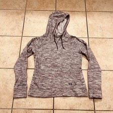 Under Armour Storm Cold-Gear Women s Sz S Hoodie Sweatshirt Heather Purple