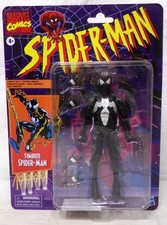 2022 Hasbro Marvel Legends Retro Card Symbiote Suit Spider-Man 6  Figure New