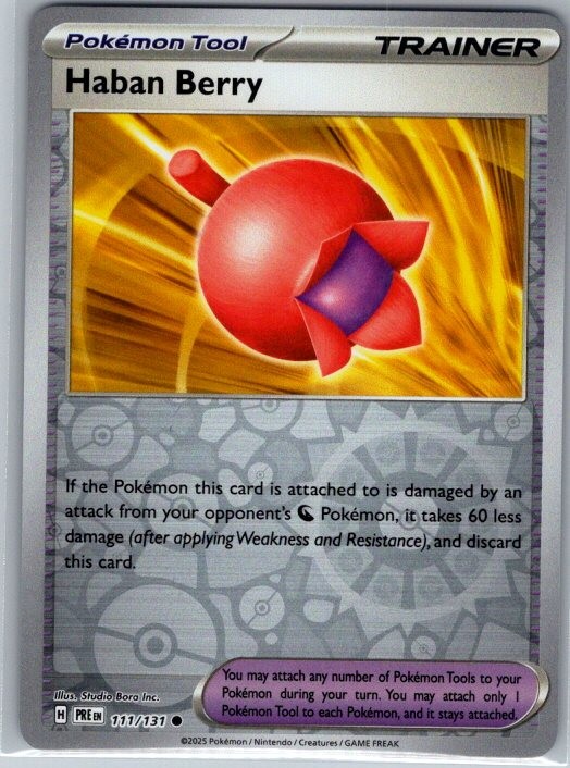 Haban Berry Common SV: Prismatic Evolutions 111/131 NM