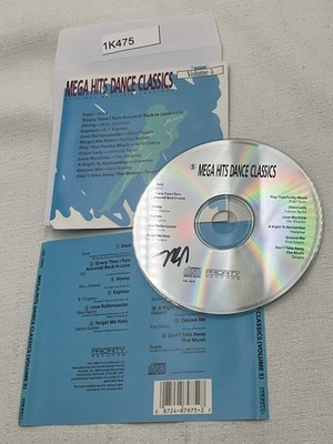 Mega Hits Dance Classics, Vol. 5 by Various Artists CD No Case #1K475