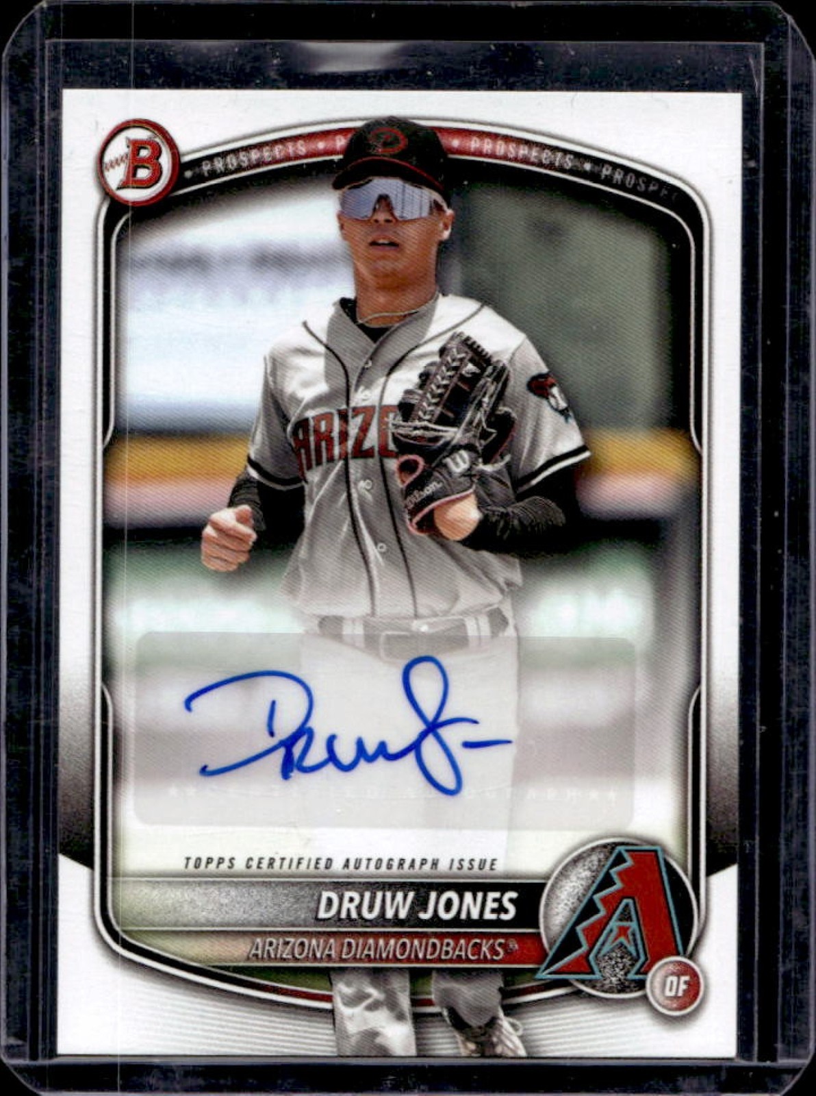 2025 Bowman Druw Jones Prospect Auto #BPA-DJ Diamondbacks