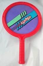 VTG Koosh Paddle Ball Racket Racquet Original 90s Toy Game OddzOn Red Blue