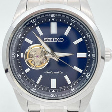 Used SEIKO Presage Open Heart Automatic Mechanical Blue Dial 4R38-02A0 w/Box