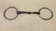 Large Loose O-Ring Sweet Iron Horse Training Snaffle Bit