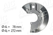 Spritzblech Bremsscheibe AIC 57848 Stahlblech für VW POLO 86C 80 2 CLASSIC DERBY