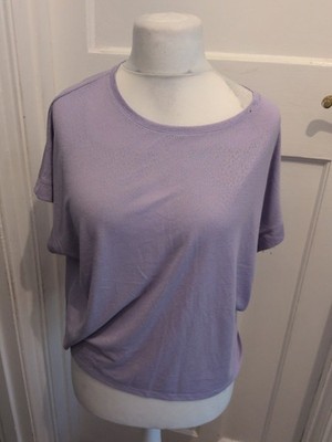 Good move 16 Kurzarm-T-Shirt helllila Muster