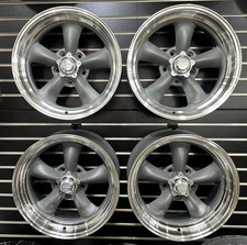 17x7 17x8 Staggered C10 American Racing Vn215 Torq Thrust Ii Wheels 5x5 Rims