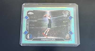 2025-26 Topps Chrome Update Cooper Flagg - Moment In Time 191/199 Teal RC