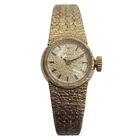 Rolex Vintage Cal. 1400 14k Solid Gold Ladies Manual Small 5.25" Cocktail Watch