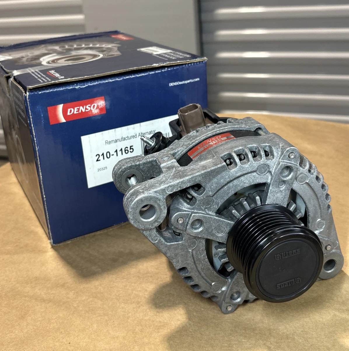 Genuine Denso Alternator 210-1165 REMANUFACTURED photo 1