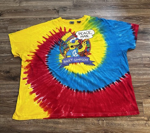 Liquid Blue BART Simpson Tie Dyed 7XL “Peace Man”