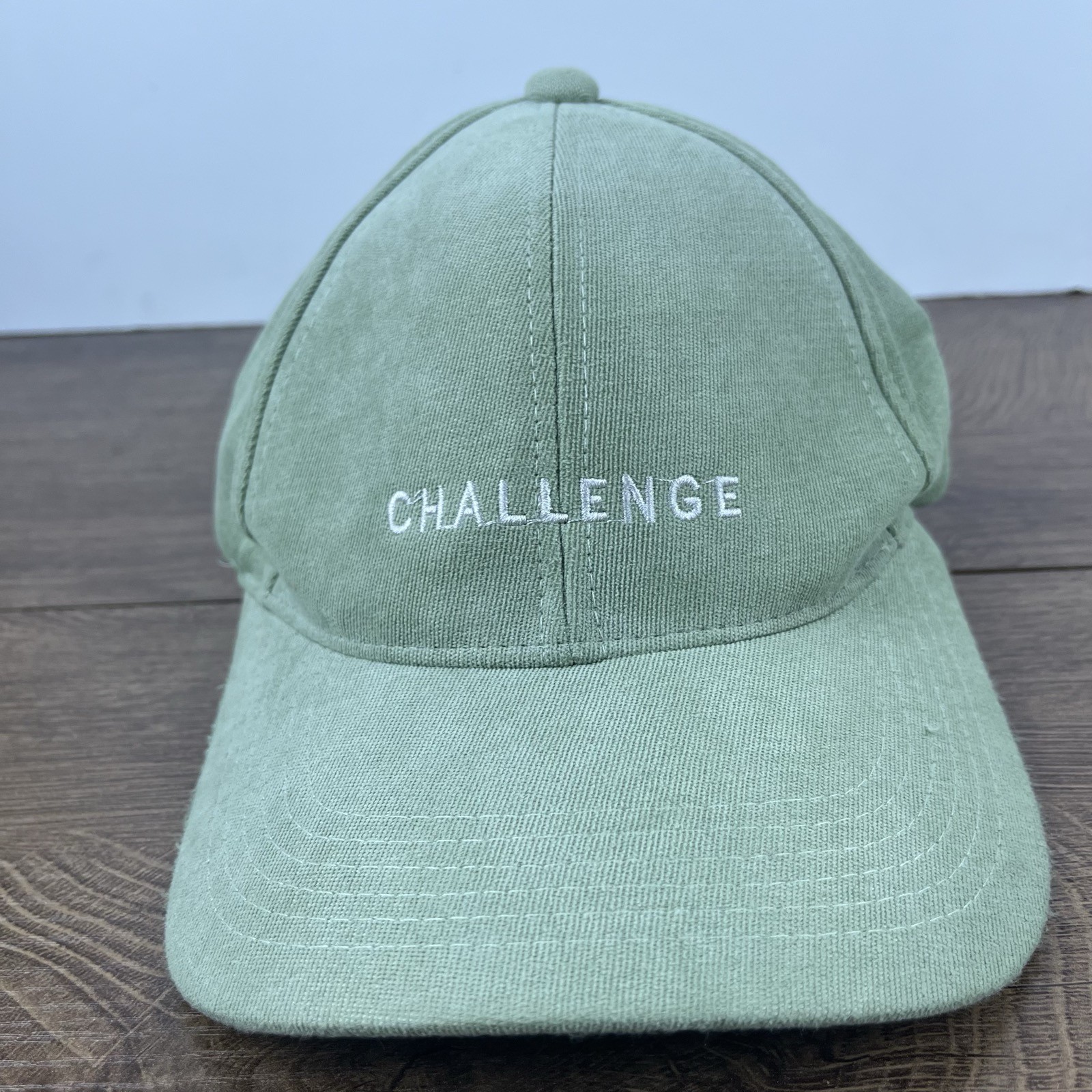 Challenge Hat Challenge Adjustable Hat Green Hat … - image 2