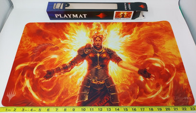 2022 Magic the Gathering  March of the Machine Chandra Hope s Beacon Playmat