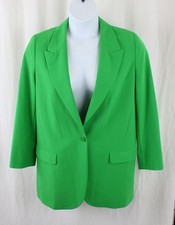 Marella Womens Green Single Breasted Long Sle...