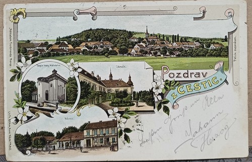 AK - Pozdrav z Cestic - Böhmen / Tabora - Litho - um 1905